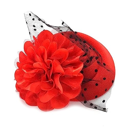 Schöne Haarspange in Blumenform für Mädchen, Frühlings-Haarspangen für Jugendliche und Erwachsene, bunte Pferdeschwanz-Haarnadel von MISUVRSE