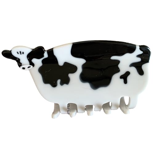 Schwein Kuhform Klaue Clip Niedliche Cartoon Haarkiefer Clip Acetat Starke Halte Barrettes Für Dickes Dünnes Haarstyling Werkzeug von MISUVRSE