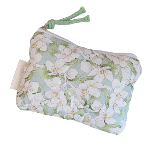 MISUVRSE Stilvolle Baumwollblumen Toilettenbeutel Für Damen Bequeme Reißverschlüsse Make Up Koffer Kosmetische Kosmetik Organisiert Für Reisetinter Winter Modeaccessoires MISUVRSE Stilvolle Baumwollblumen Toilettenbeutel Für Damen Bequeme Reißverschlüsse Make Up Koffer Kosmetische Kosmetik Organisiert Für Reisetinter Winter Modeaccessoires von MISUVRSE