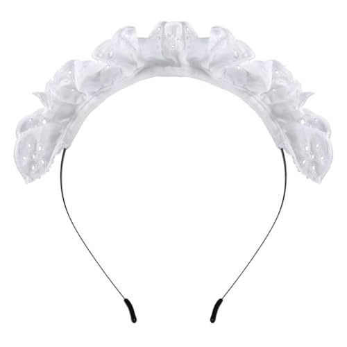 Süße Frauen Waschen Gesicht Haarband Falten Schnürsenkel Elegantes Hohlausflug Muster Stirnbänder Süße Frauen Waschen Gesicht Haarband Falten Schnürsenkel Elegantes Hohlausflug Muster Stirnbänder von MISUVRSE