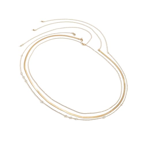 Vielseitige Multi Layer Schlangenkette Taillengürtel Stilvoller Frauenbauchkörperschmuck Für Lässige Und Formelle Kleidung Eleganter Damen Taille von MISUVRSE