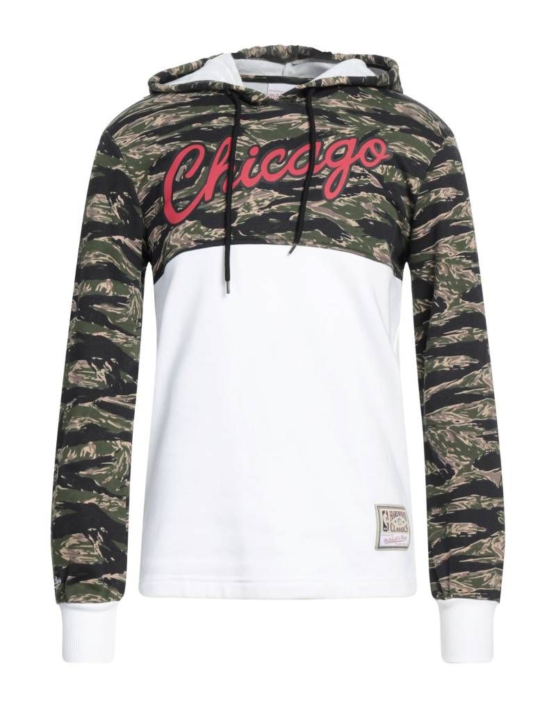 MITCHELL & NESS Sweatshirt Herren Weiß von MITCHELL & NESS