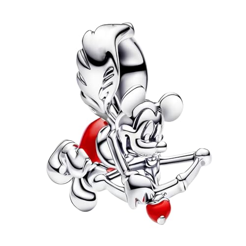MITSOKU Charms 925 Sterling Silber Mouse with Cupid's Arrow in Hand Anhänger Perlen für Armbänder und Halsketten Schmuck Geschenke für Frauen MITSOKU Charms 925 Sterling Silber Mouse with Cupid's Arrow in Hand Anhänger Perlen für Armbänder und Halsketten Schmuck Geschenke für Frauen von MITSOKU