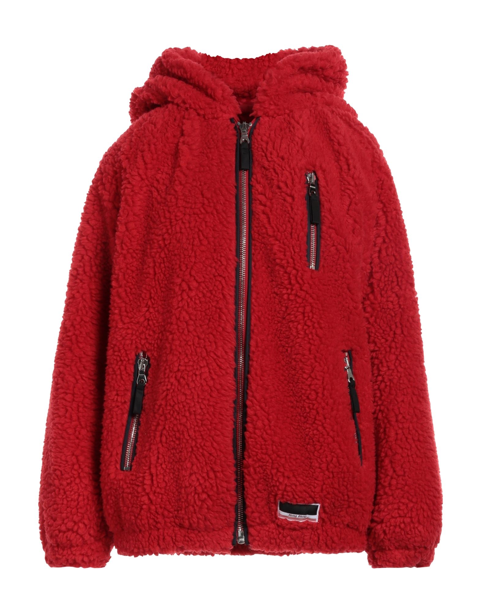 MIU MIU Shearling- & Kunstfell Damen Rot von MIU MIU