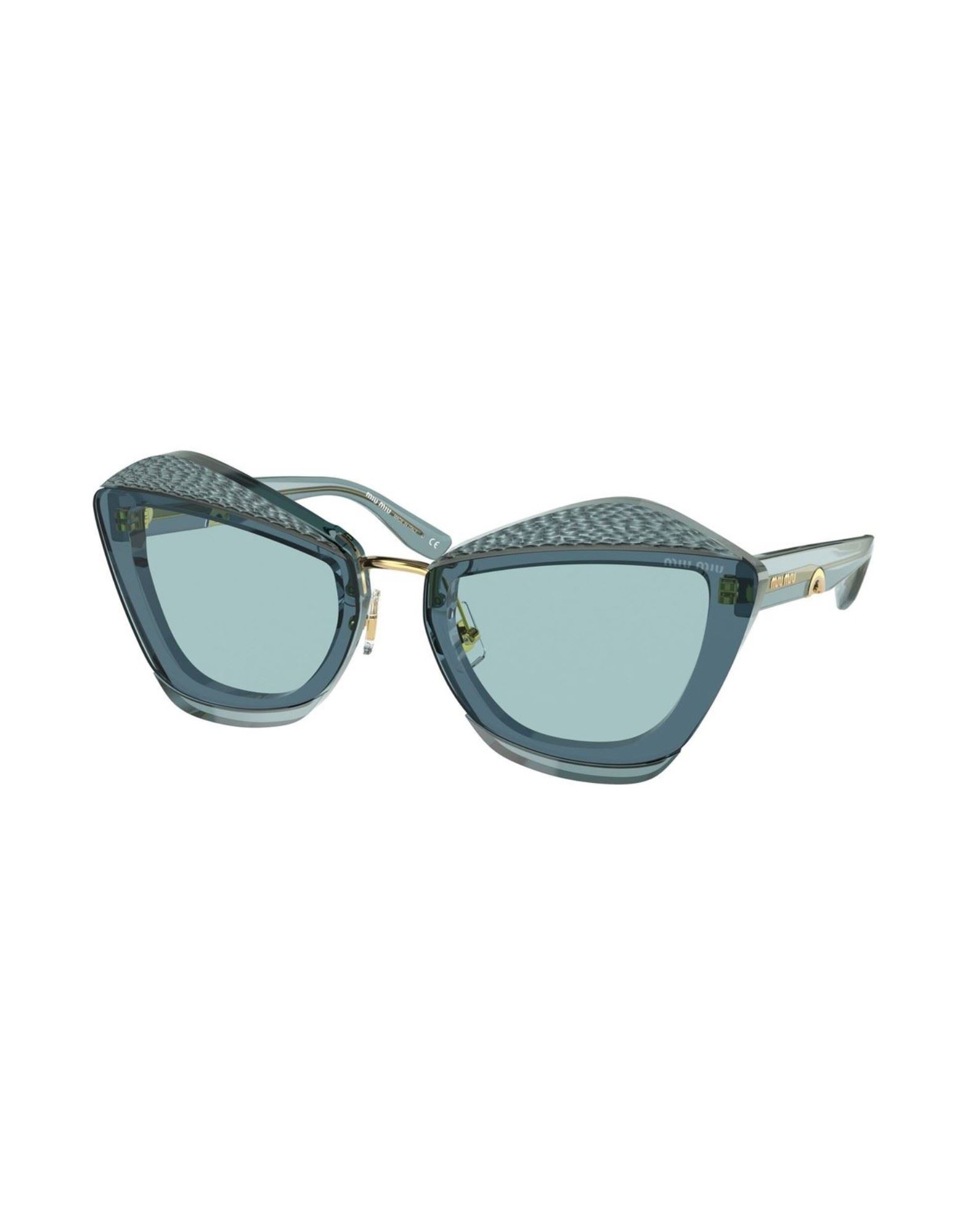 MIU MIU Sonnenbrille Damen Blau von MIU MIU