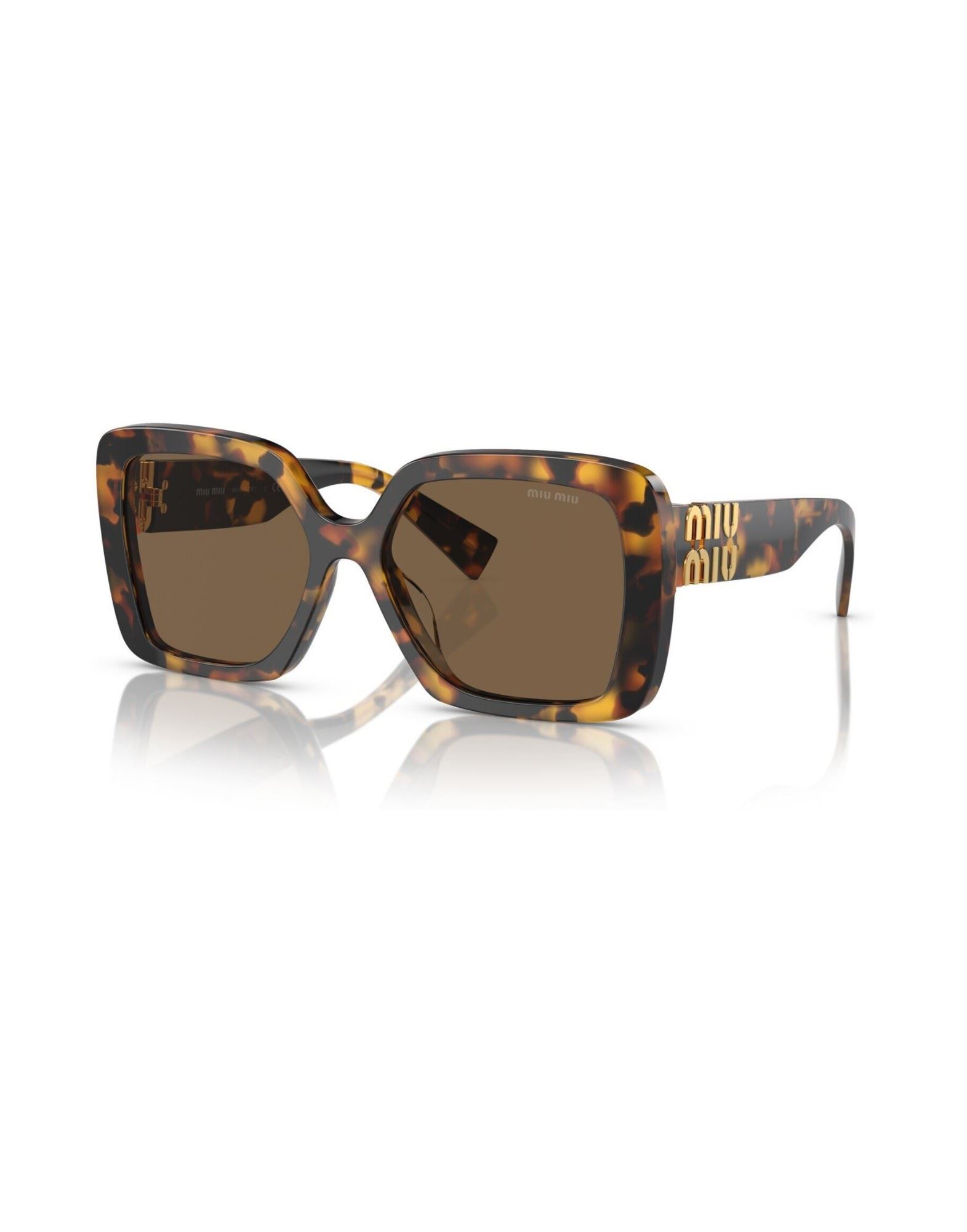 MIU MIU Sonnenbrille Damen Braun von MIU MIU