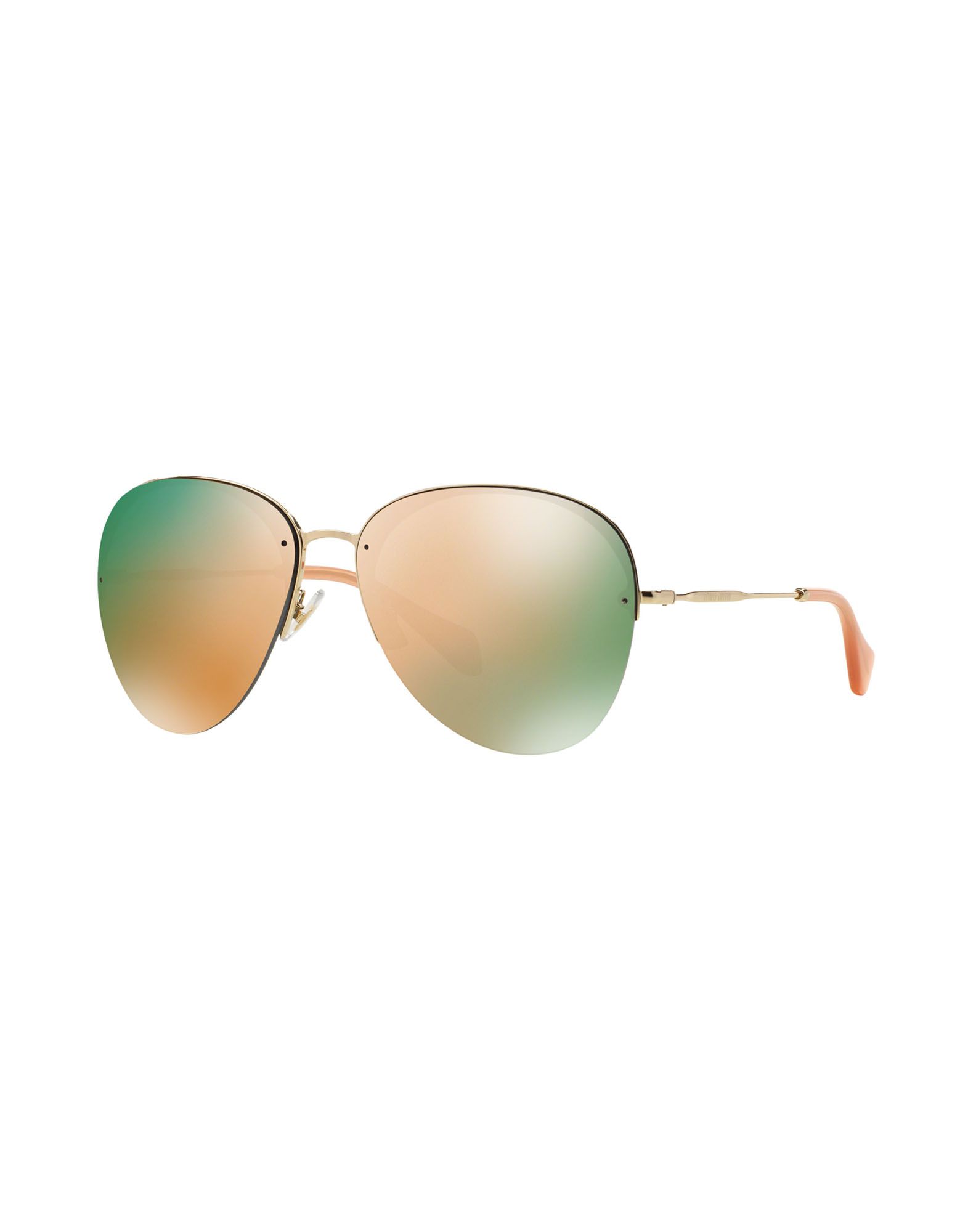 MIU MIU Sonnenbrille Damen Gold von MIU MIU