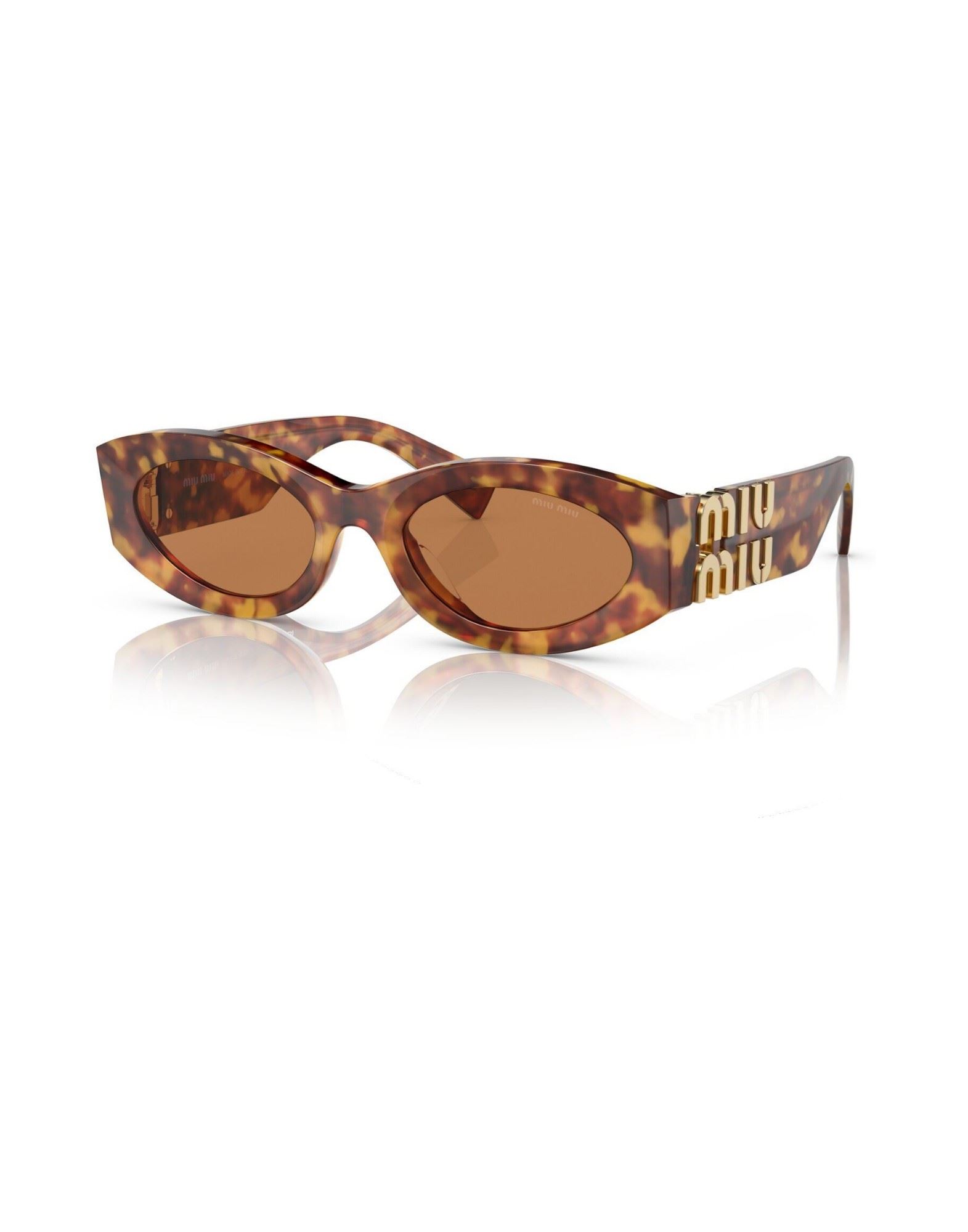 MIU MIU Sonnenbrille Damen Braun von MIU MIU