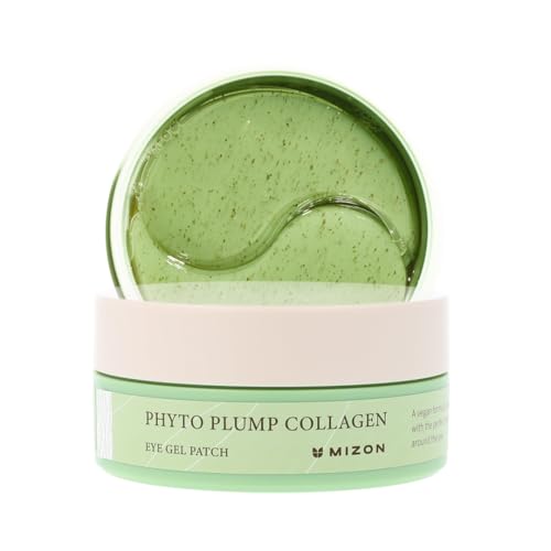 [MIZON] PHYTO PLUMP COLLAGEN EYE GEL PATCH (x60) Koreanische Hautpflege – Pflanzenkollagen-Augenpflaster – Anti-Aging- und Anti-Augenringe-Pflege – Vegane Formel von MIZON