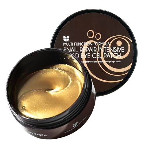 [MIZON] SNAIL REPAIR GOLD EYE GEL PATCH (X60) Koreanische Hautpflege – Gold-Augenklappe – gegen Augenringe und Anti-Aging – Schneckenschleim-Extrakt – nährt und hellt auf von MIZON