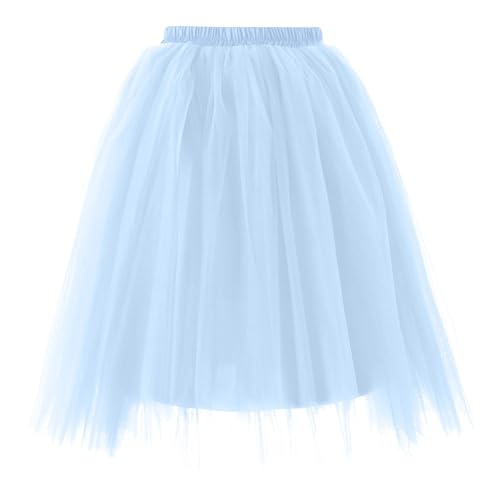 MJBFDC Unterrock Damen Faschingskostüme Tüllrock Blau Damen Tütü Damen 50Er Rockabilly Petticoat Unterrock Damen Elastisch 5 Lagig Tüllrock Karneval Partykleid Ballettrock Unterrock M MJBFDC Unterrock Damen Faschingskostüme Tüllrock Blau Damen Tütü Damen 50Er Rockabilly Petticoat Unterrock Damen Elastisch 5 Lagig Tüllrock Karneval Partykleid Ballettrock Unterrock M von MJBFDC