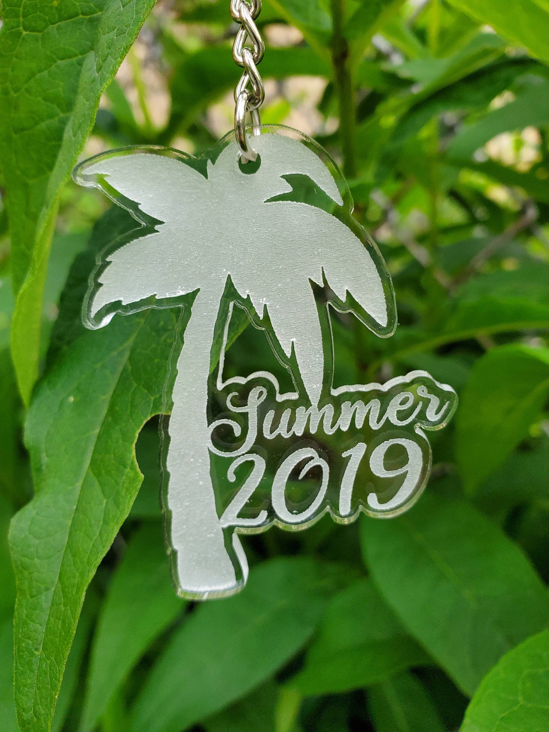 Acryl Sommer 2019 Palmen Schlüsselanhänger Acryl Sommer 2019 Palmen Schlüsselanhänger von MJDesignShopUS