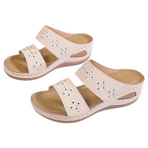 Damen Sommer Orthopädische Hausschuhe Elegant Offen Vorne Slip-On Sandalen Leicht Rutschfest Hausschuhe Haus Meer Strand Hausschuhe Mit Keilabsatz Breite Pflanze Mode Orthopädische Schuhe Damen Sommer Orthopädische Hausschuhe Elegant Offen Vorne Slip-On Sandalen Leicht Rutschfest Hausschuhe Haus Meer Strand Hausschuhe Mit Keilabsatz Breite Pflanze Mode Orthopädische Schuhe von MJGkhiy