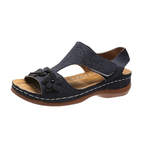 MJGkhiy Orthopädische Sandalen Damen breite Pflanze Elegant Offene Zehe Wander-Sandalen Weiche Vintage Keilabsatz Schuhe Leichte Mode Adjustable Rissverschluss Sportsandale Angebot Reißverschluss MJGkhiy Orthopädische Sandalen Damen breite Pflanze Elegant Offene Zehe Wander-Sandalen Weiche Vintage Keilabsatz Schuhe Leichte Mode Adjustable Rissverschluss Sportsandale Angebot Reißverschluss von MJGkhiy