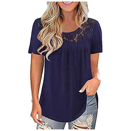 MJIQING Chiffon Bluse Damen Boho Oberteile Damen Blusenshirt Damen Langarm Sport Oberteile Damen Tunika Bluse Damen Sommer Oberteile Damen Sommerblusen Damen Leicht Dirndlbluse von MJIQING