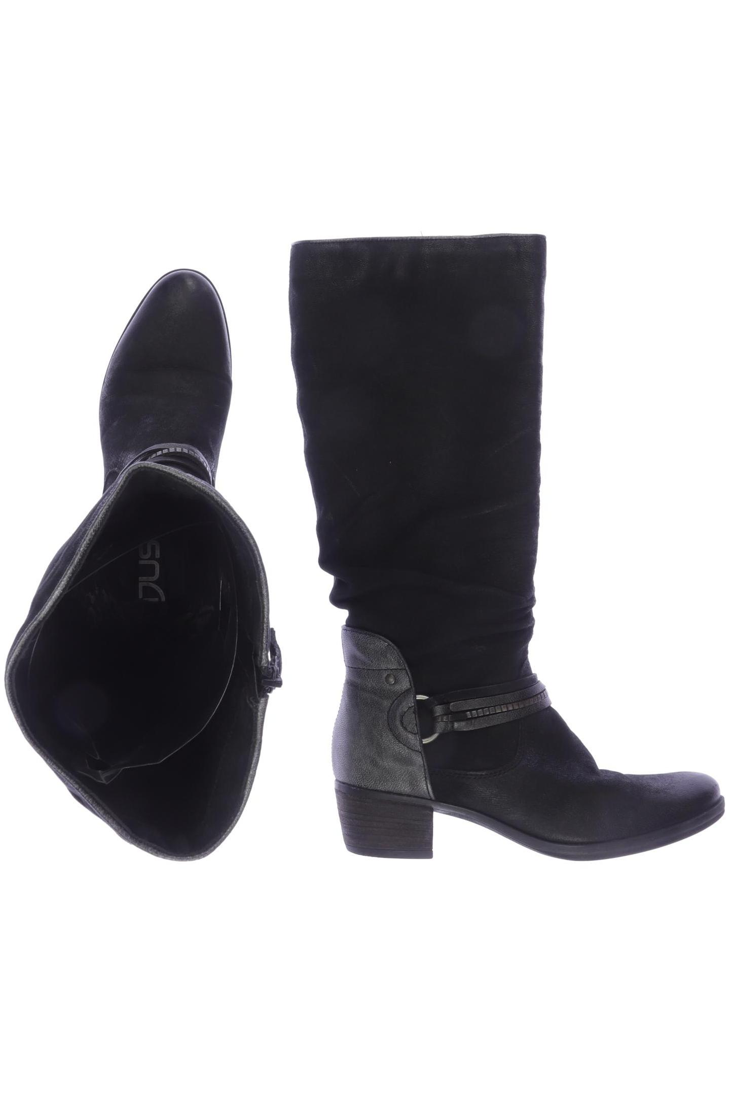 Mjus Damen Stiefel, schwarz von MJUS