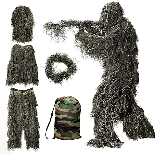 MJZYP Tarnanzug Jagd, Tarnanzug Herren Airsoft Sniper Tarnschirm KräHenjagd Jagdbekleidung Paintball Gewehr, Jagdbekleidung Herren Damen Jagdanzug MJZYP Tarnanzug Jagd, Tarnanzug Herren Airsoft Sniper Tarnschirm KräHenjagd Jagdbekleidung Paintball Gewehr, Jagdbekleidung Herren Damen Jagdanzug von MJZYP