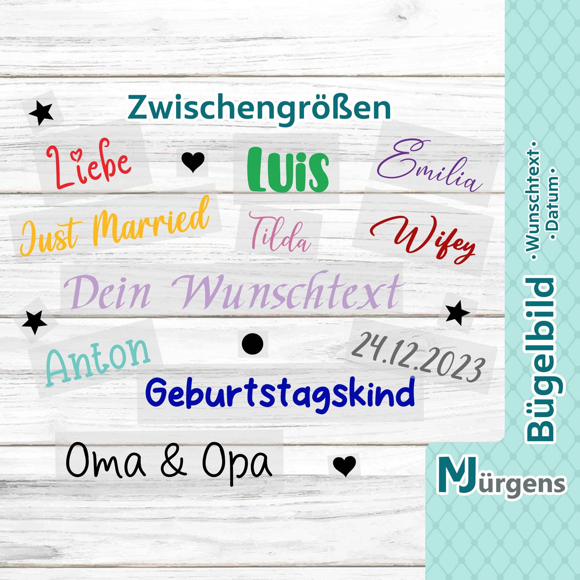 Bügelbild Name - Wunschtext Zahlen Datum Personalisiert X, 5cm Größen Bügelname Bügelfolie Schriftzüge Zum Aufbügeln Bügelbild Name - Wunschtext Zahlen Datum Personalisiert X, 5cm Größen Bügelname Bügelfolie Schriftzüge Zum Aufbügeln von MJuergensShop