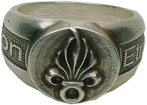 MK-Art Militaria Legionär-Ring, Motiv der Französischen Fremdenlegion, Légion Etrangère von MK-Art