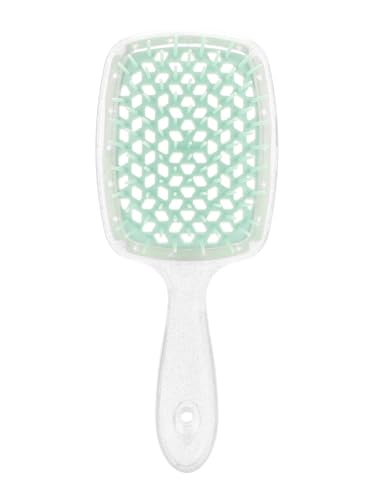 Kamm 2Pcs Air Kissen Kamm Verwirrt Haar Kamm Haar Pinsel Massage Anti-statische Aushöhlen Nass Lockiges Haar Pinsel Barber Styling Werkzeug(Color 5) von MKEMQXBEP