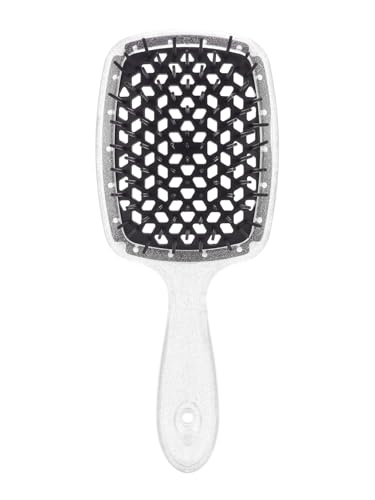 Kamm 2Pcs Air Kissen Kamm Verwirrt Haar Kamm Haar Pinsel Massage Anti-statische Aushöhlen Nass Lockiges Haar Pinsel Barber Styling Werkzeug(Color 6) von MKEMQXBEP