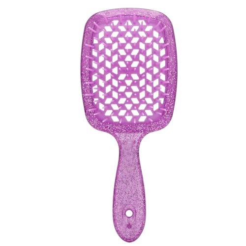 Kamm 2Pcs Air Kissen Kamm Verwirrt Haar Kamm Haar Pinsel Massage Anti-statische Aushöhlen Nass Lockiges Haar Pinsel Barber Styling Werkzeug(Color 8) von MKEMQXBEP