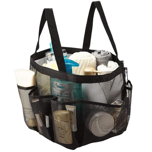 MKEMQXBEP Tragbare Dusche Lagerung Tasche Große Kapazität Mesh Schnell Trocknend Dusche Korb Mit Griff Strand Schwimmen(2 Handles) von MKEMQXBEP