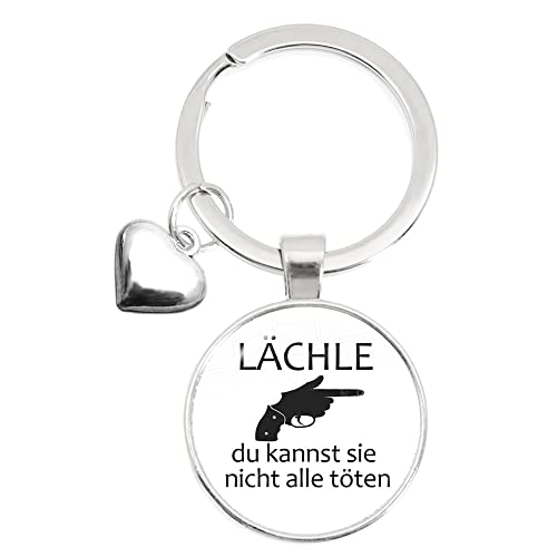 MKISHINE Cabochon Schlüsselanhänger für Abschiedsgeschenk Kollegen Jobwechsel Geschenk Kollegin Abschied Abschied Kollegen Geschenk Geschenke für Kollegen Ruhestand Geschenk Dankeschön von MKISHINE