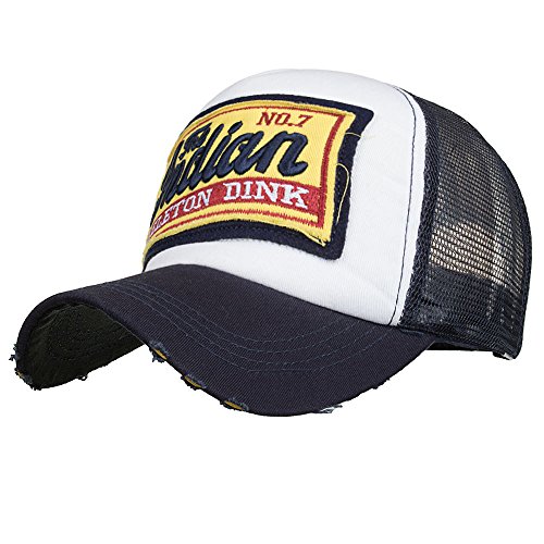 Basecap Herren Trucker Cap Sommercap Schildmütze Pferdeschwanz Outdoor Caps Sportkappe Sommermütze Sonnenschutz Baseballkappen Outdoorhut Coole Basic Leichte Kappe Schildkappen Für Erwachsene Kinder von MKIU9