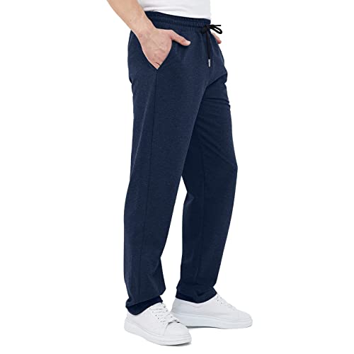 Freizeithose Herren Langgröße Sweatpants Loose Fit Herrenhose Trekkinghose Trainingshose Hosen Große Größen Elastische Taille Frachthose Funktionshose Wanderhose Chinohose Mode Weich Chino Cargo Hose von MKIU9