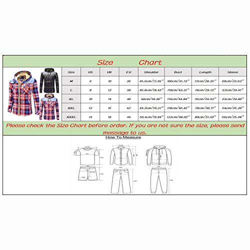 Hemd Herren Flanellhemd Loose Fit Wintermantel Winterjacke mit Kapuze Holzfällerhemd Baumwolle Innenfutter Hemdjacke Herbstjacke Lässig Wattiert Langarmhemd mit Brusttasche Thermohemd Arbeitshemd von MKIU9