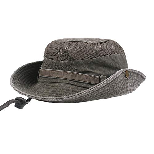 Mütze Herren Sommer Dünn UPF 50+ Sonnenschutz Sonnenhut Anglerhut Strandhut Doppelseitiger Buschhut Faltbar Safari Hut Caps Outdoorhut Buschhüte Fischermütze Kappe Outdoor Sommerhüte Eimer Hut von MKIU9