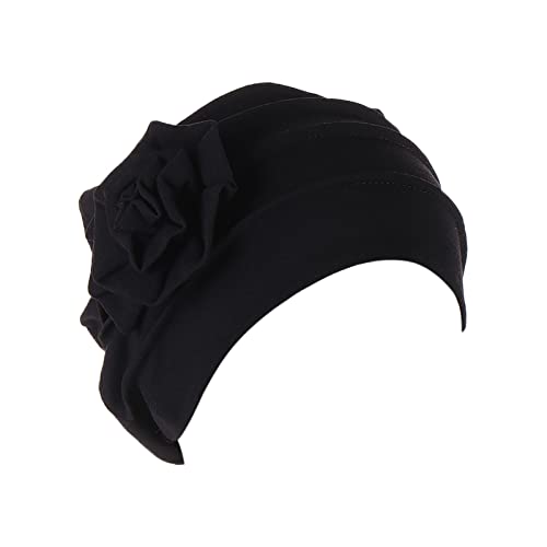 Ethnische böhmische Blumen-Haar-Abdeckungs-Verpackungs-Turban-Kopfbedeckungs-Turban-Kappe für Frauen-Hut-Kappe es Schweißband Set von MKIUHNJ