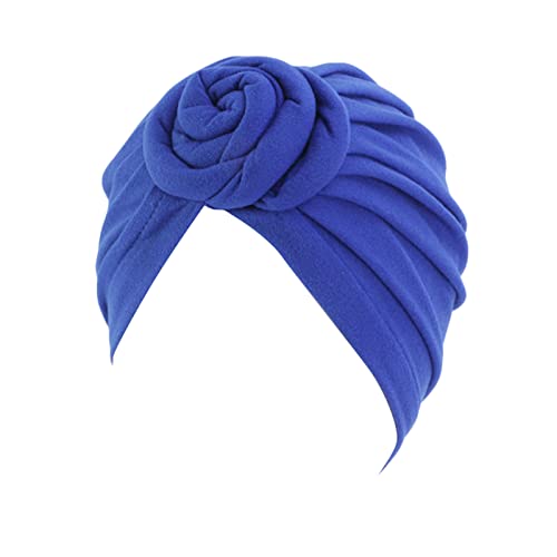 Frauen Turban-Stirnband Frauen Kopftuch Hut Mütze Haar Schal Turban Kopftuch Turban Hüte Kopfbedeckung Gelbe Schweißbänder von MKIUHNJ