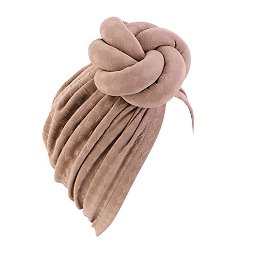 Frauen Turban-Stirnband Frauen Kopftuch Hut Mütze Haar Schal Turban Kopftuch Turban Hüte Kopfbedeckung Tennis Zubehör Männer von MKIUHNJ