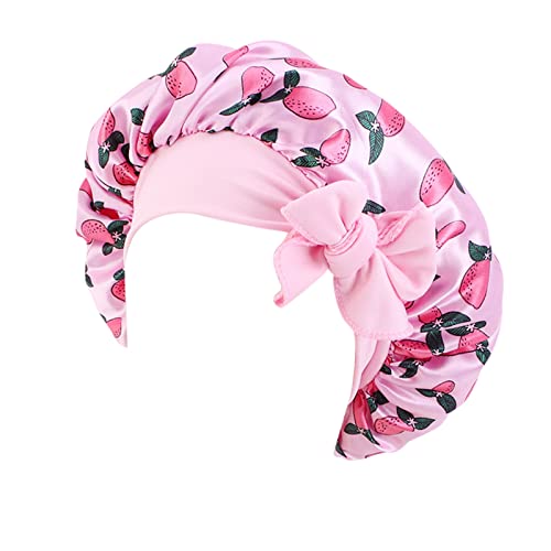 Frauen Turban-Stirnband Kinder Jungen Hut Mütze Haar Turban Wickel Turban Hüte Bad Duschhaube Badehut Haarschutz Duschhauben Schlummertrunk Fahrrad Outfit Herren von MKIUHNJ