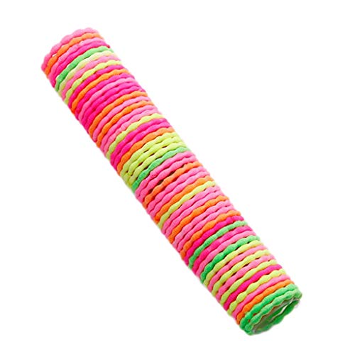 Haarreif Damen 50 Stück 3 cm Gummi Band Banden Haare bunte Haare Zubehör Haarbänder Stirnband von MKIUHNJ