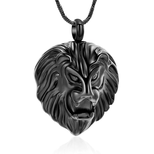 MKJFRLLSA Anhänger Einäscherung Schmuck 316L Edelstahl Memorial Urne Halskette Geliebte Asche Halter Andenken für Männer Frauen MKJFRLLSA Anhänger Einäscherung Schmuck 316L Edelstahl Memorial Urne Halskette Geliebte Asche Halter Andenken für Männer Frauen von MKJFRLLSA
