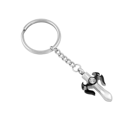 MKJFRLLSA Edelstahl Schlüsselanhänger Einäscherung Urne Anhänger Memorial Asche Halter Andenken Schlüsselanhänger Urne Medaillon MKJFRLLSA Edelstahl Schlüsselanhänger Einäscherung Urne Anhänger Memorial Asche Halter Andenken Schlüsselanhänger Urne Medaillon von MKJFRLLSA