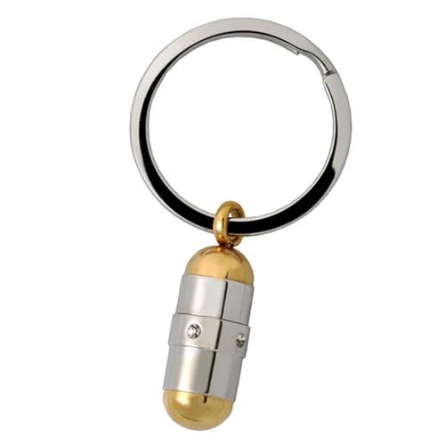 MKJFRLLSA Edelstahl Schlüsselanhänger Einäscherung Urne Anhänger Memorial Asche Halter Andenken Schlüsselanhänger Urne Medaillon MKJFRLLSA Edelstahl Schlüsselanhänger Einäscherung Urne Anhänger Memorial Asche Halter Andenken Schlüsselanhänger Urne Medaillon von MKJFRLLSA
