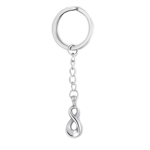 MKJFRLLSA Einäscherung Schlüsselanhänger Liebe Asche Memorial Andenken Anhänger Edelstahl Urne Schmuck mit Trichter Kit MKJFRLLSA Einäscherung Schlüsselanhänger Liebe Asche Memorial Andenken Anhänger Edelstahl Urne Schmuck mit Trichter Kit von MKJFRLLSA