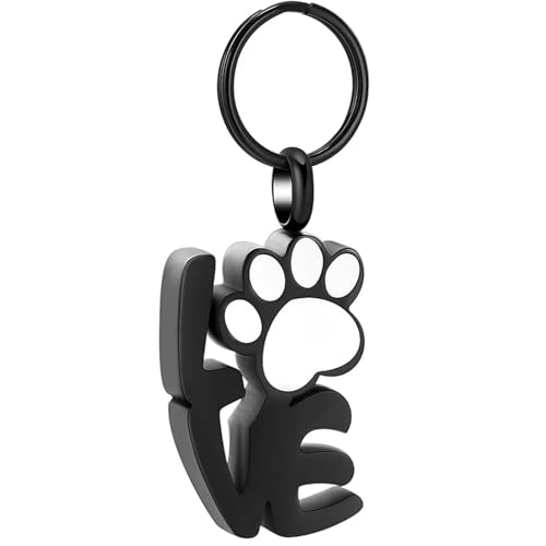 MKJFRLLSA Einäscherung Schlüsselanhänger für Asche Hund geformt Urne Schlüsselanhänger Asche Halter Andenken Einäscherung Schmuck Gedenkanhänger MKJFRLLSA Einäscherung Schlüsselanhänger für Asche Hund geformt Urne Schlüsselanhänger Asche Halter Andenken Einäscherung Schmuck Gedenkanhänger von MKJFRLLSA