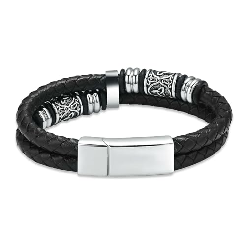 MKJFRLLSA Einäscherung Schmuck Urne Armband für Asche, Einäscherung Armreif Armband Andenken Gedenkschmuck für Frauen Männer von MKJFRLLSA