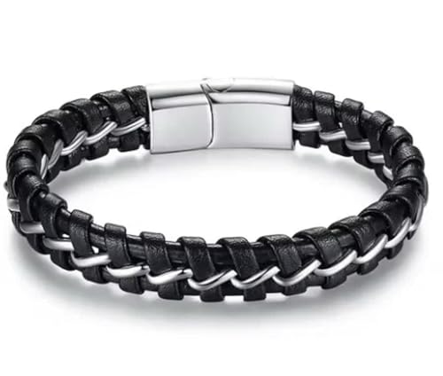 MKJFRLLSA Einäscherung Schmuck Urne Armband für Asche für Frauen Männer Andenken Memorial Manschette Armreif Geflochtenes Armband für Männer von MKJFRLLSA