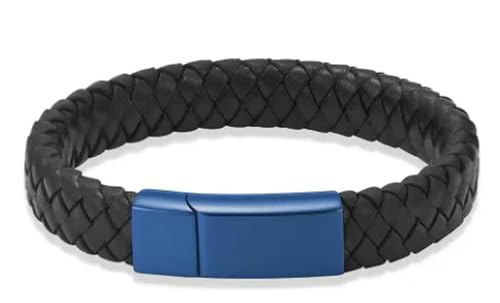 MKJFRLLSA Einäscherung Schmuck Urne Armband für Asche für Frauen Männer Andenken Memorial Manschette Armreif Geflochtenes Armband für Männer von MKJFRLLSA