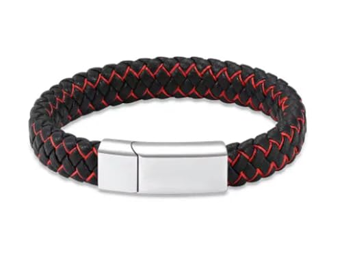 MKJFRLLSA Einäscherung Schmuck Urne Armband für Asche für Frauen Männer Andenken Memorial Manschette Armreif Geflochtenes Armband für Männer von MKJFRLLSA