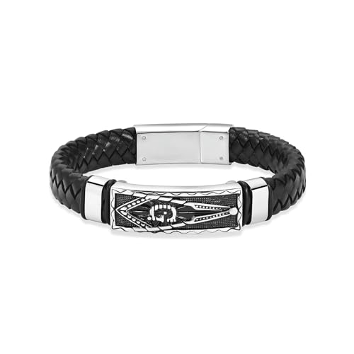 MKJFRLLSA Einäscherung Schmuck Urne Armband für Asche für Männer Memorial Geflochtene Urne Armreif Andenken Schmuck von MKJFRLLSA