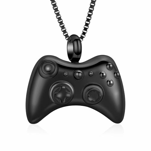 MKJFRLLSA Einäscherung Schmuck für Asche Edelstahl Urne Halskette Andenken Anhänger Memorial Geschenk für Männer MKJFRLLSA Einäscherung Schmuck für Asche Edelstahl Urne Halskette Andenken Anhänger Memorial Geschenk für Männer von MKJFRLLSA