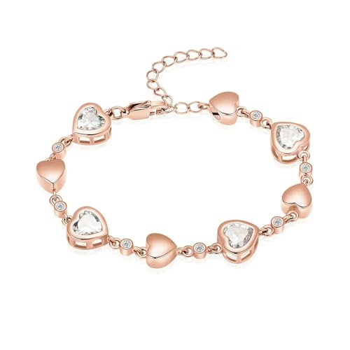 MKJFRLLSA Einäscherung Schmuck für Asche Geburtsstein Herz Urne Armband Andenken Geliebte Denkmäler Geschenk für Frauen Mädchen von MKJFRLLSA