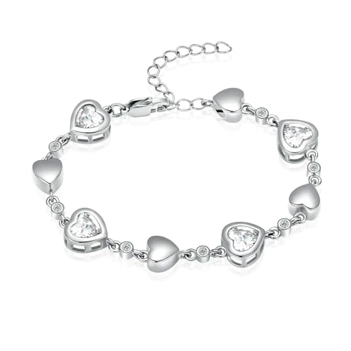 MKJFRLLSA Einäscherung Schmuck für Asche Geburtsstein Herz Urne Armband Andenken Geliebte Denkmäler Geschenk für Frauen Mädchen von MKJFRLLSA